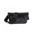 GUESS Vezzola Smart Compact Bum Bag Dark Black