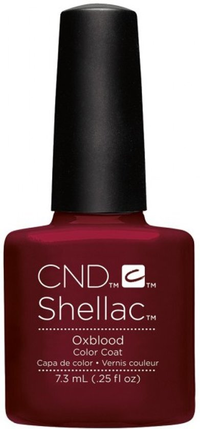 Cnd Shellac color coat - Oxblood 7.3ml