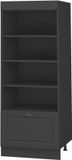 Vicco Keukenrek Fame-Line, Anthrazit-Gold Landhaus/Antraciet, 60 cm