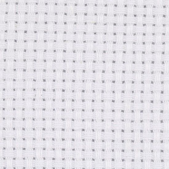 Creativ Company Aida Fabric - 50x50 cm - White - 1 Piece