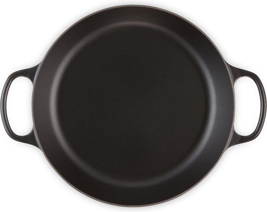 Le Creuset Braadpan Signature - Campagnard - Mat Zwart - ø 30 cm / 3.5 liter