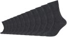 s.Oliver Sokken 12-pack gerecycled katoen antracietgrijs gemêleerd unisex 39-42