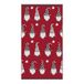 Fusion Badkamer - Gonks - 100% katoen jacquard set van twee handdoeken - 50 x 90cm in Multi