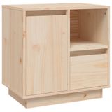 VidaXL Nachtkastje 50x34x50 cm massief grenenhout