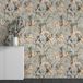 Papier peint panoramique oiseaux ananas 390 cm x 244 cm