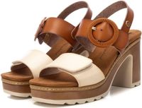 XTI Manfred Albert Miller Dames Sandalen - Comfortabel & Stijlvol - Camel - Maat 38