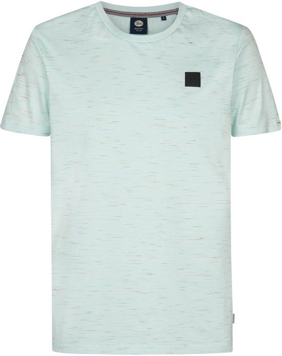 Petrol Industries Heren Logo T-shirt Acero Cool Mint Maat L