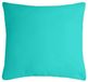 Merkloos Stof Textile Nelson sierkussen - aqua blauw - 40 x 40 cm