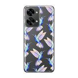 ERT GROUP mobiel telefoonhoesje voor Oneplus NORD 2T 5G origineel en officieel erkend Babaco patroon Hummingbird 002