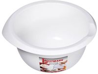 Westmark Mengkom, 2,5 l, met schenktuit, kunststof, wit