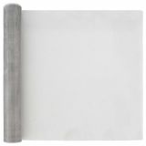 vidaXL Gaashekwerk, 60 x 1000 cm, 18 mazen, roestvrij staal 304, zilver