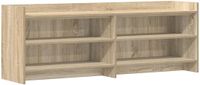 vidaXL TV-kast 135 x 33 x 47 cm Sonoma Eiken Bewerkt hout