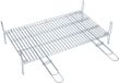 Sauvic Grill double 65x40 cm argent