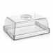 B-Home Vershouddoos - transparant - kunststof - 27 x 10 cm - stolp / dienblad - voor taart en cake