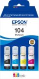 Epson EcoTank 104 Multipack 4 Farben Tintenpatrone