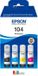 Epson EcoTank 104 Multipack 4 Farben Tintenpatrone