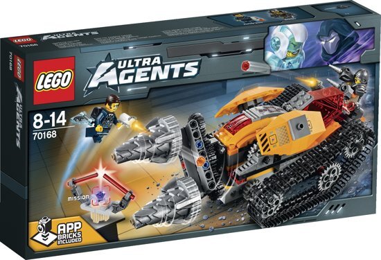 lego Agents 70168 Drillex diamantroof