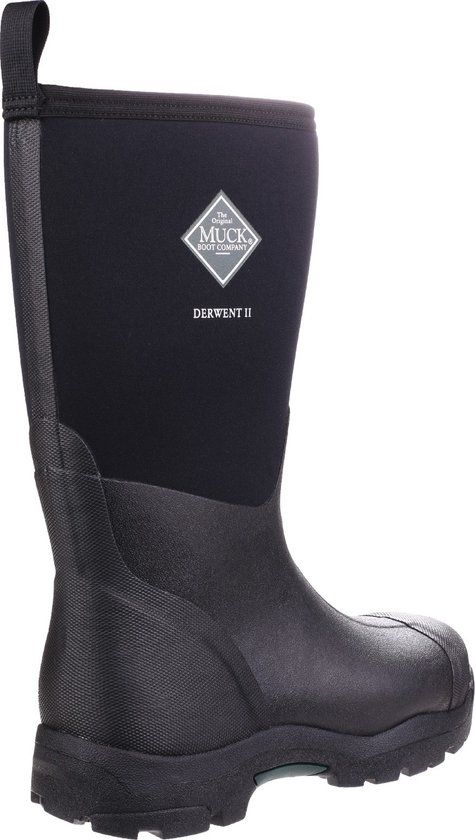 Muck Boot Derwent 2 Black - Maat 44 - Unisex - Tuinlaarzen