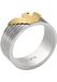 Emporio Armani EGS3076040 Herenring, roestvrij staal, tweekleurig, zonder edelsteen