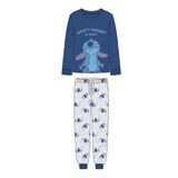 Cerda Group Stitch Pyjama Met Lange Mouwen Blauw 2XL Man