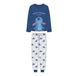 Cerda Group Stitch Pyjama Met Lange Mouwen Blauw 2XL Man