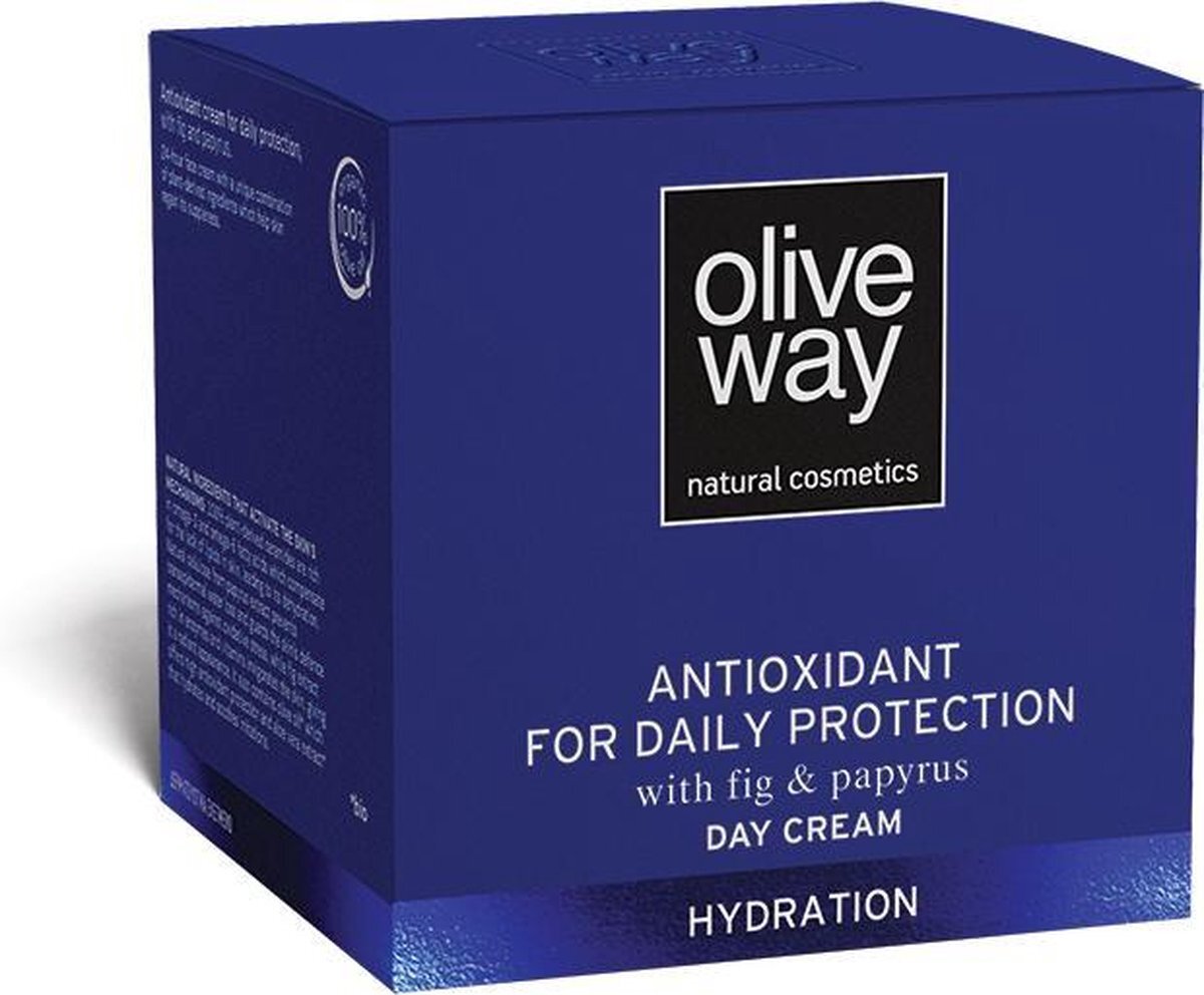 Oliveway Oliveway 24-uur hydraterende gezichtscrème 24-uur hydraterende voor de droge-vochtarme huid - 50ml