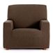 Eysa Llion sofaovertrek, lycra, bruin 7, 1-zits