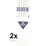 Haza Nappe - Rouleau - Blanc - Papier - 800 x 118 cm - 2 pièces