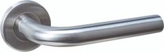 Intersteel Deurkruk Q 02 op rozet verdekt ø52x6mm rvs