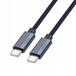 HOCO USB-C Groep 240W 5A Snellader 1,8m - Grijs
