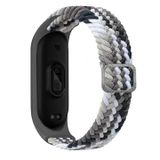Xiaomi Bracelet en nylon pour Smart Band 8/9 - Blanc/Noir