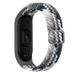 Xiaomi Bracelet en nylon pour Smart Band 8/9 - Blanc/Noir