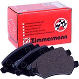 Zimmermann 23881.200.1 remblokken vooraan met voorbereiding sensoren incl. dampplaat