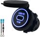 ProRide 12-24V USB C Autolader 1 Poort Inbouw - 45W - Blauw