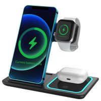 PATONA Bezprzewodowa ładowarka do iPhone 3w1-15W Qi, Apple Watch, Airpod