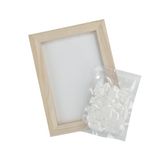 Homéa, Papierproductieset met frame voor 3 vellen, 20 x 30 cm