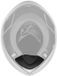 AGV K6 Casque Rideau de menton Noir