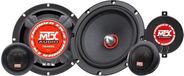 MTX Auto-luidspreker, 2-weg, TX465S, 16,5 cm, 80W RMS, 25 mm neodymium tweeter, cellulose membraan