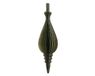 Decoris Ornament papier d22h80 cm groen kerst