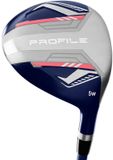 Wilson Profile Dames Fairway Wood 2025 | 3 | 15° Loft | Rechtshandig | Zilver roze blauw | Grafiet