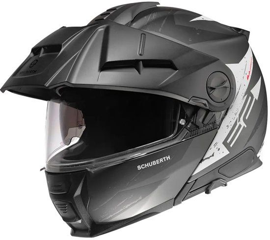 Schuberth E2 Explorer Grijs Systeemhelm