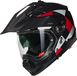 Nolan N70-2 X 06 Ruvido 342 Zwart Grijs Rood Glossy Integraalhelm XXS