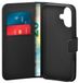 SBS PUIPC1661BOOKC8BLK iPhone 16 Étui portefeuille Noir