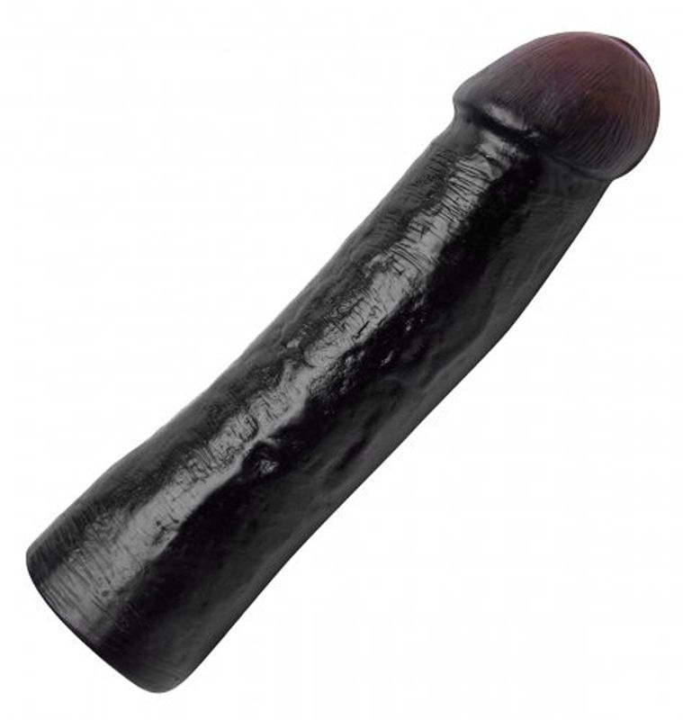 Master Series Realistische penissleeve - Zwart
