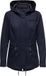 ONLY Onllorca Canvas Parka Dames Blauw Grafiet Maat M
