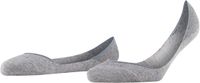 FALKE Step Medium Cut onzichtbaar effen katoen footies dames grijs - maat 35-36