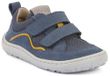 Froddo G3130271-19 Uniseks kinderschoenen van natuurlijk leer in marineblauw, met klittenbandsluiting, plat, comfortabel, elastische zool, ademend, licht