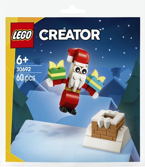 LEGO Creator 30692 De kerstman in de schoorsteen (paperbag)