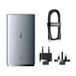 Baseus CCGP150113 GaN5 Pro Snellader 65W 1C2U Zwart/Grijs