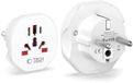 Tech-Protect Adaptateur UE VS VK 2 ports USB chargeur rapide